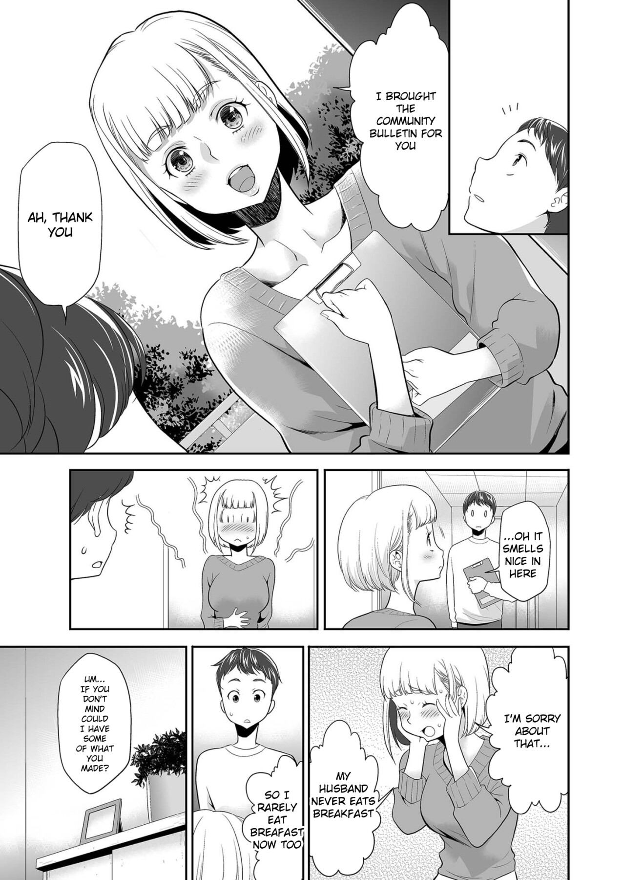 Hentai Manga Comic-I just treated you to breakfast-Read-5